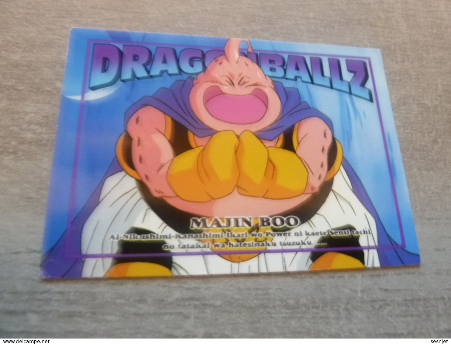 Dragon Ball Z - Majin Boo - Card Number 71 - Majin Boo - Editions Made In Japan - - Dragonball Z