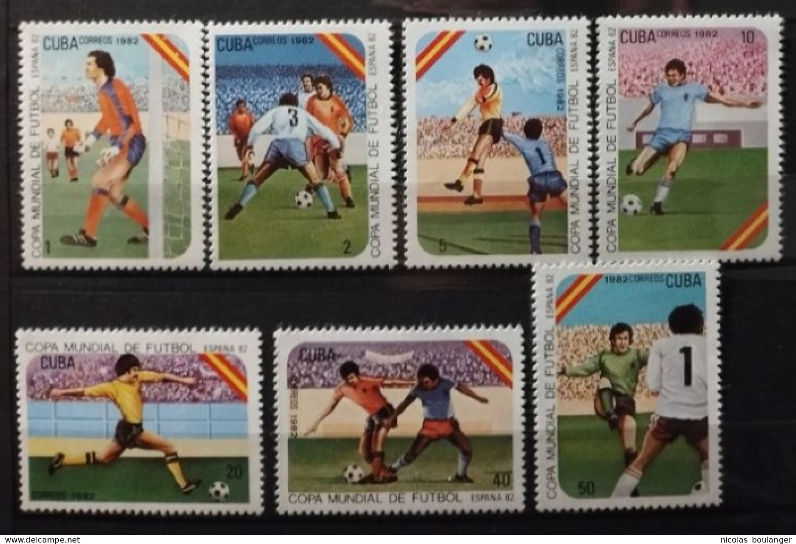 Cuba 1982 / Yvert N°2322-2328 / ** - Unused Stamps