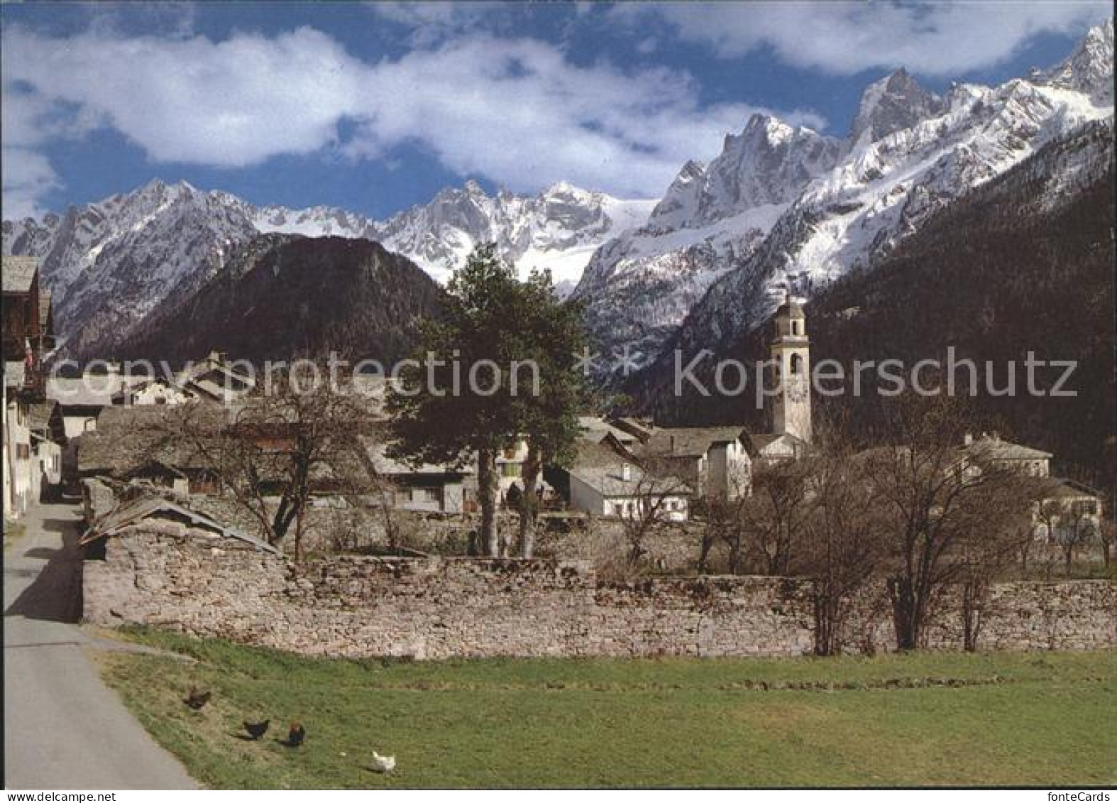 12009561 Soglio Val Bregaglia Bondascagruppe Cacciabella Sciora  Soglio - Sonstige & Ohne Zuordnung