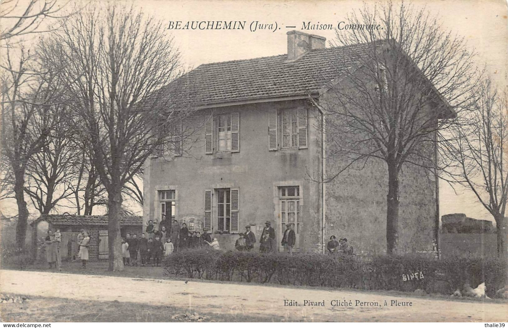 Beauchemin Chemin Mairie école éd Pivard Cliché Perron - Autres & Non Classés