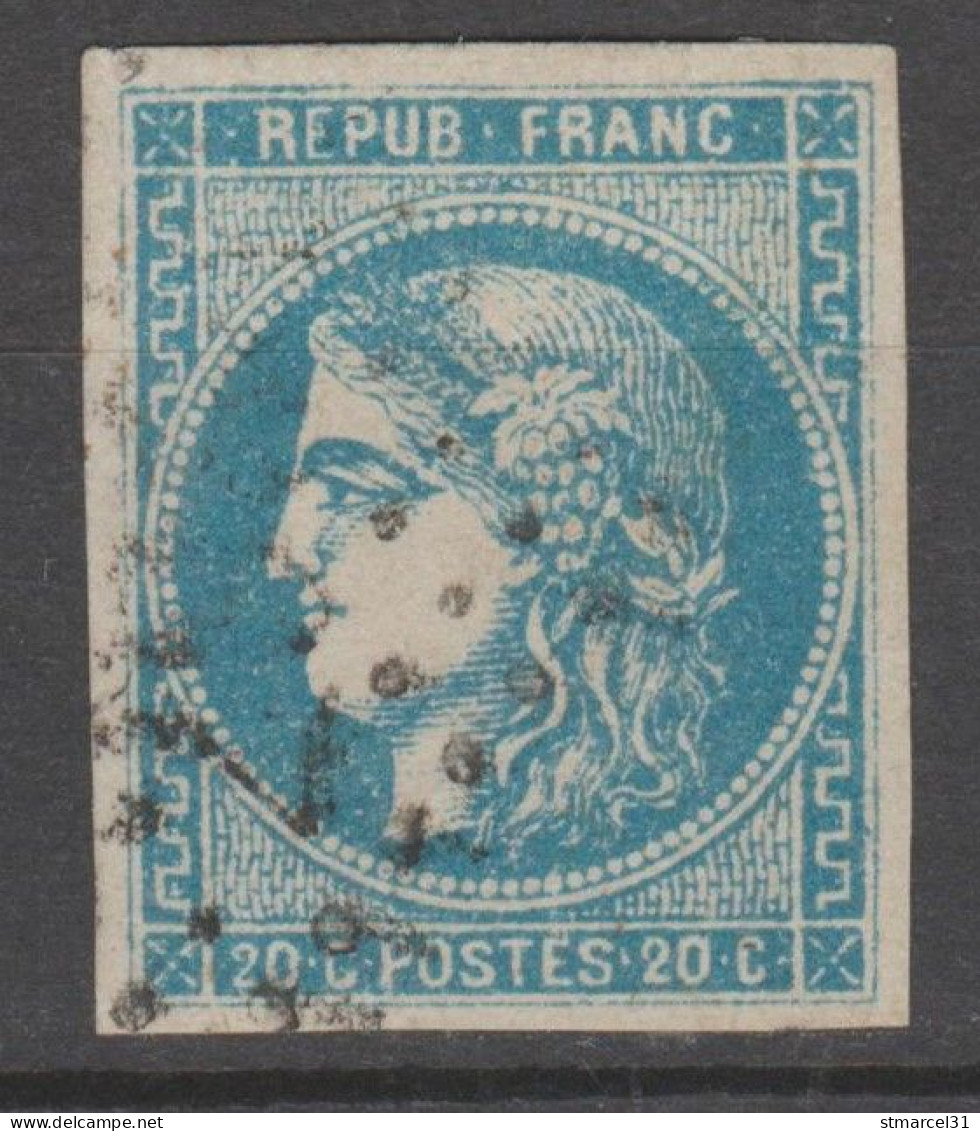 BLOC REPORT GRAND LUXE N°46A CASE 15 - 1870 Bordeaux Printing