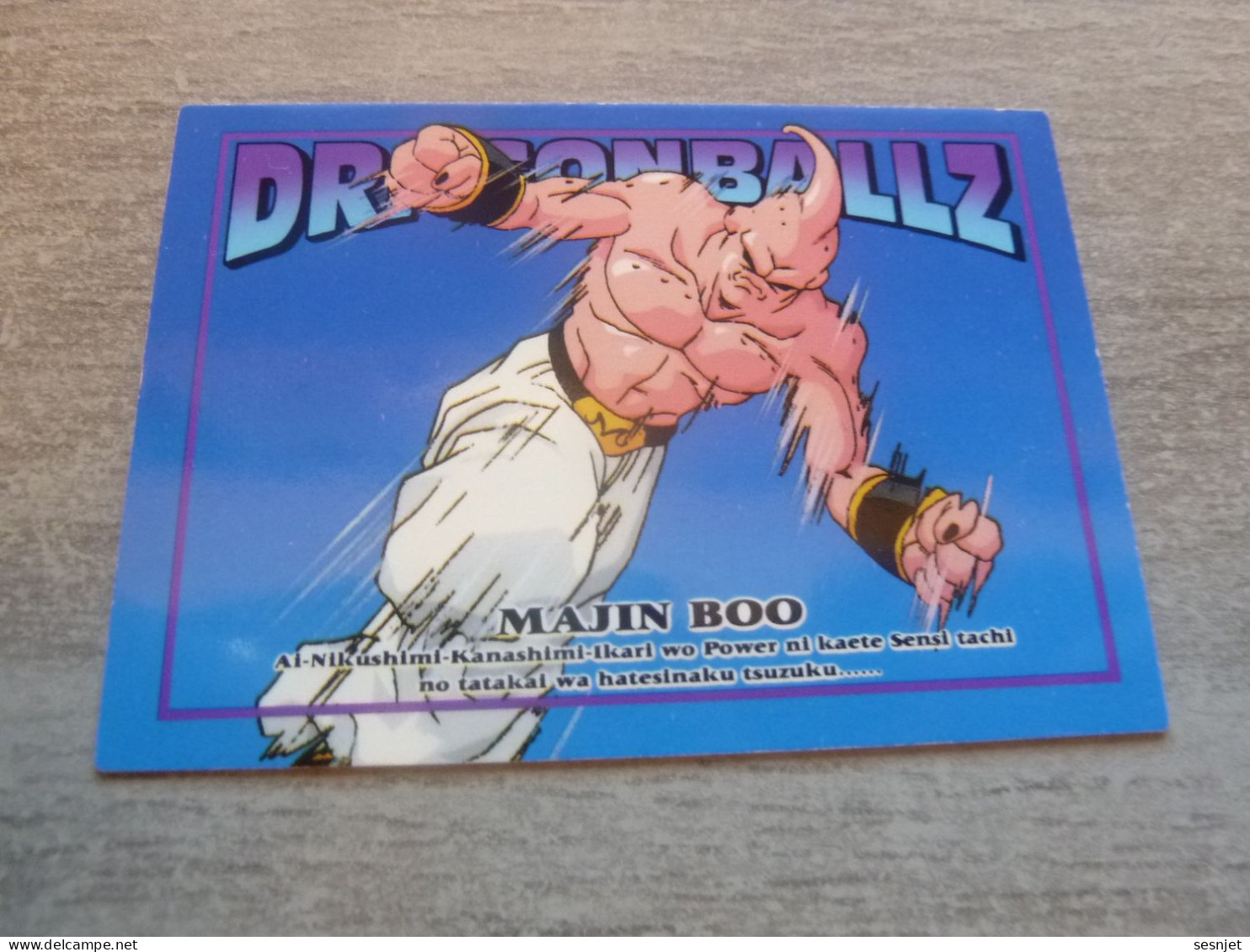 Dragon Ball Z - Majin Boo - Card Number 83 - Son Gohan - Editions Made In Japan - - Dragonball Z