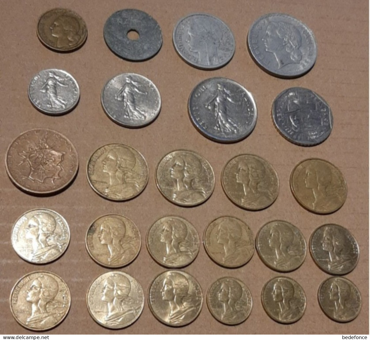 Monnaie - France - Lot De Monnaies Années 1946 à 1997 - Collections