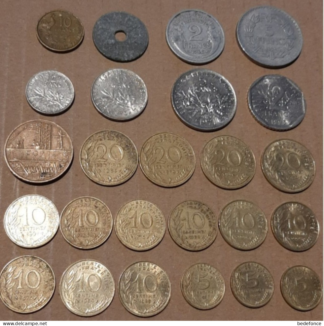 Monnaie - France - Lot De Monnaies Années 1946 à 1997 - Verzamelingen