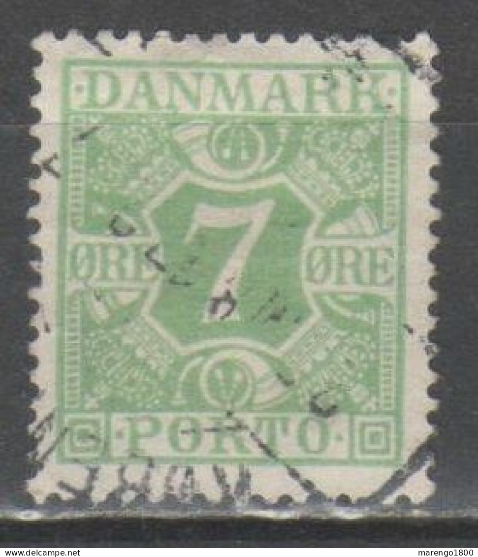 Danimarca 1927 - Segnatasse 7 O. - Impuestos