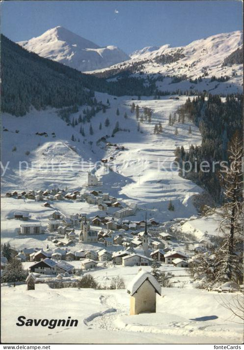 12008948 Savognin Radons Piz Alv  Savognin - Sonstige & Ohne Zuordnung