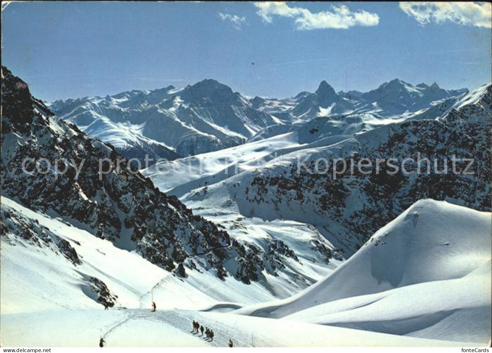 12008942 Davos GR Verbindungsweg Strelapass-Weissfluhjoch  Davos Platz - Sonstige & Ohne Zuordnung