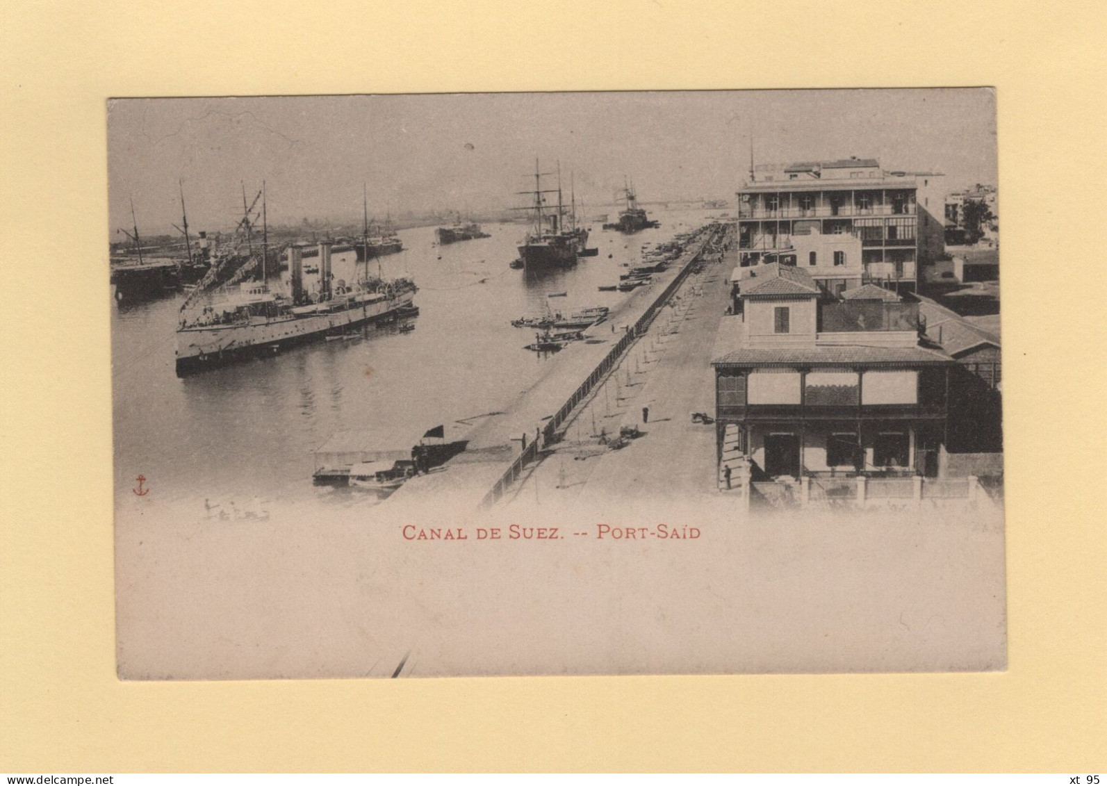 Type Blanc - Port Said - Egypte - 1906 - Briefe U. Dokumente
