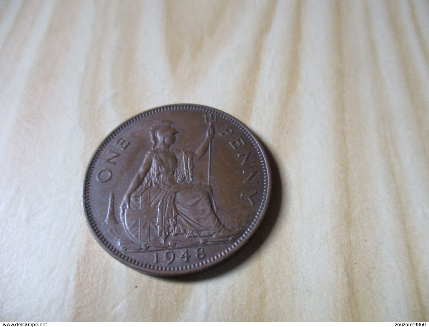 Grande-Bretagne - One Penny George VI 1948.N°691. - D. 1 Penny