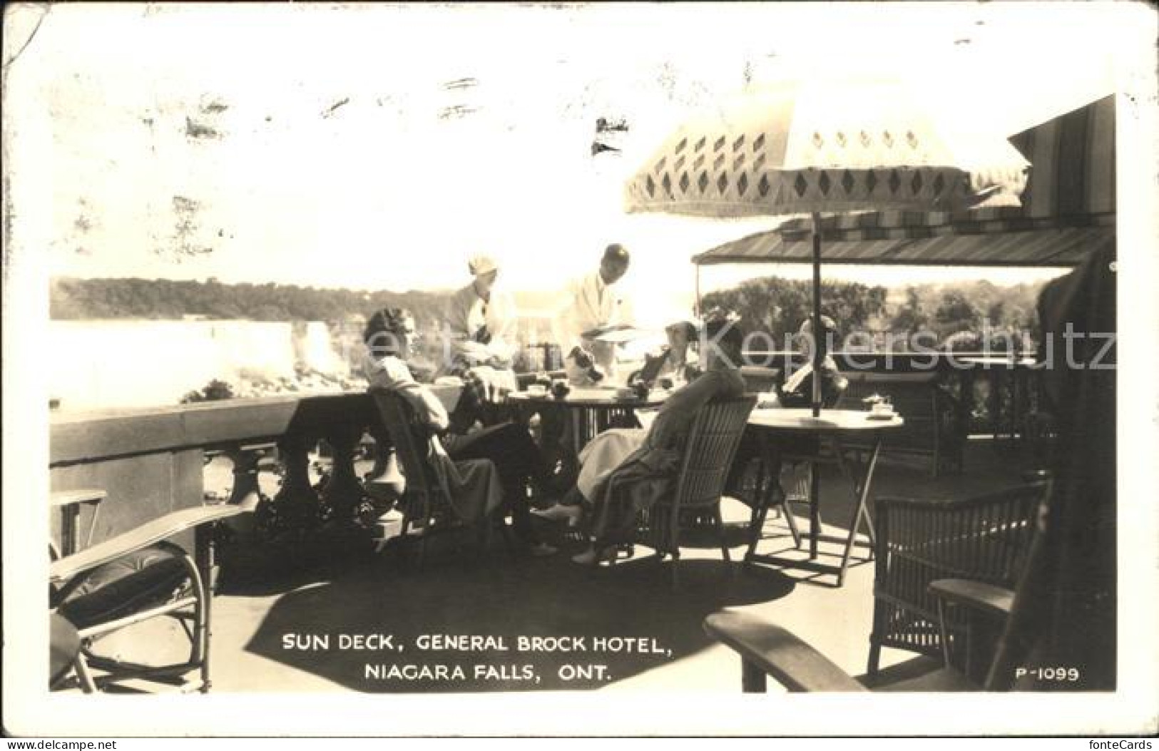 12008728 Niagara Falls Ontario Sun Deck General Brock Hotel Niagara Falls Ontari - Zonder Classificatie