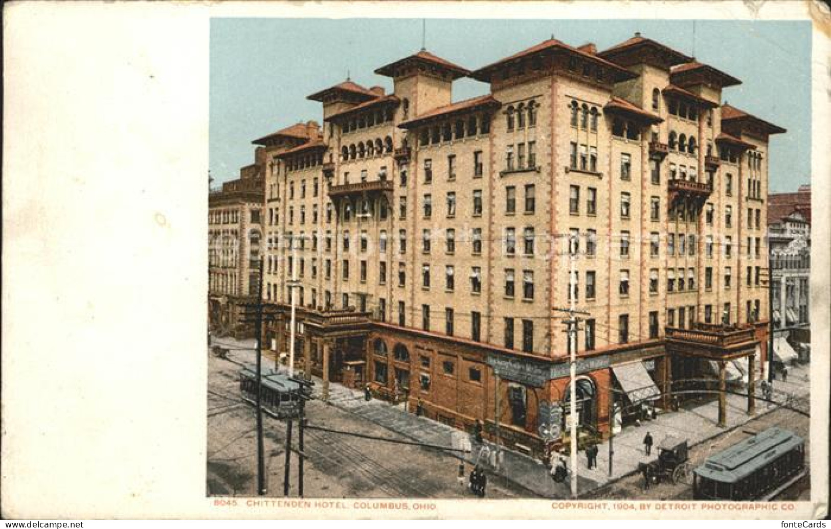 12008702 Columbus Ohio Chittenden Hotel Columbus Ohio - Sonstige & Ohne Zuordnung