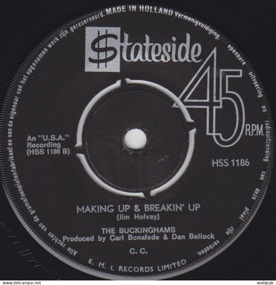 THE BUCKINGHAMS (USA) - Lawdy Miss Clawdy - Other - English Music