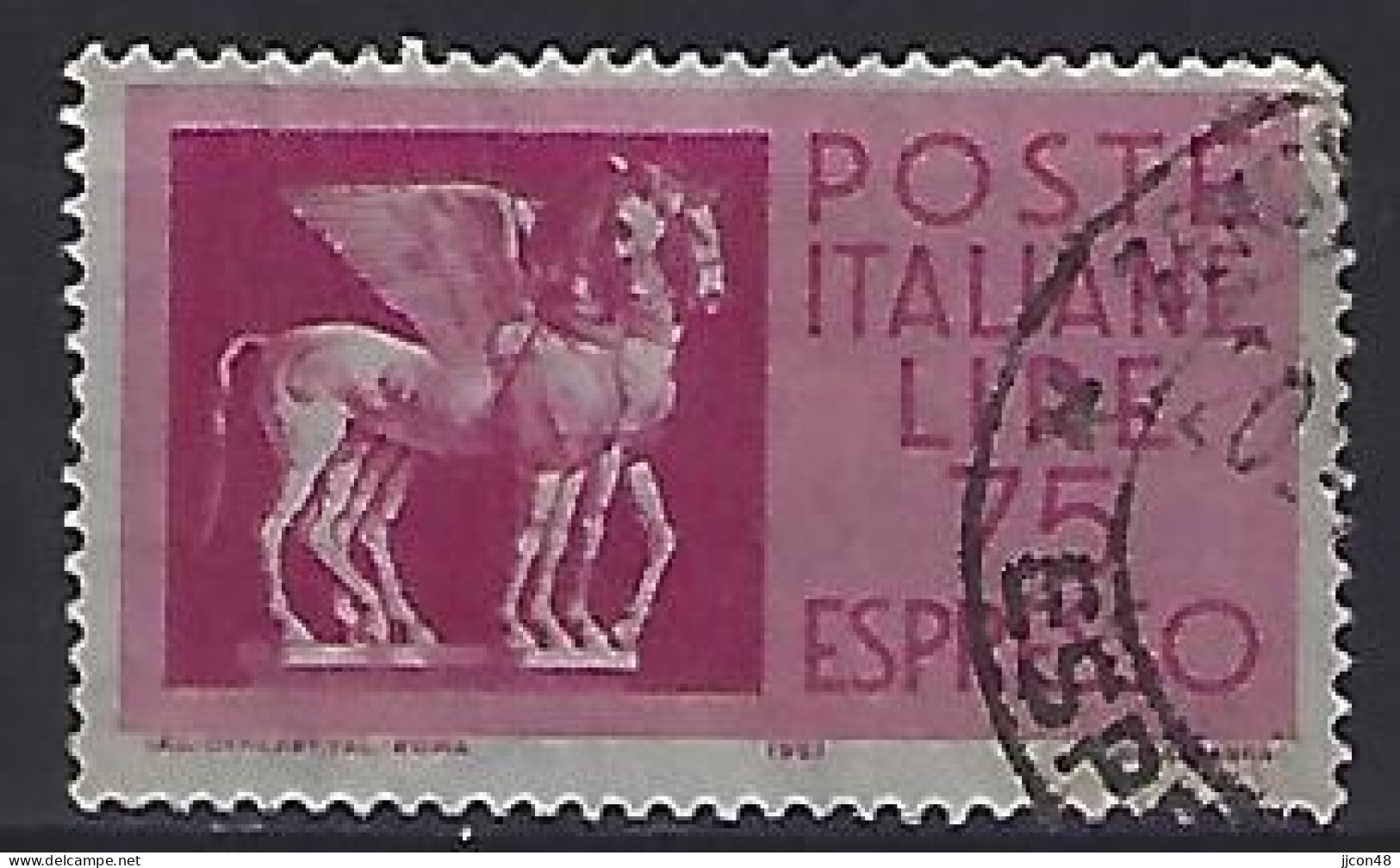 Italy 1958  Eilmarke (o) Mi.1002 - 1946-60: Afgestempeld