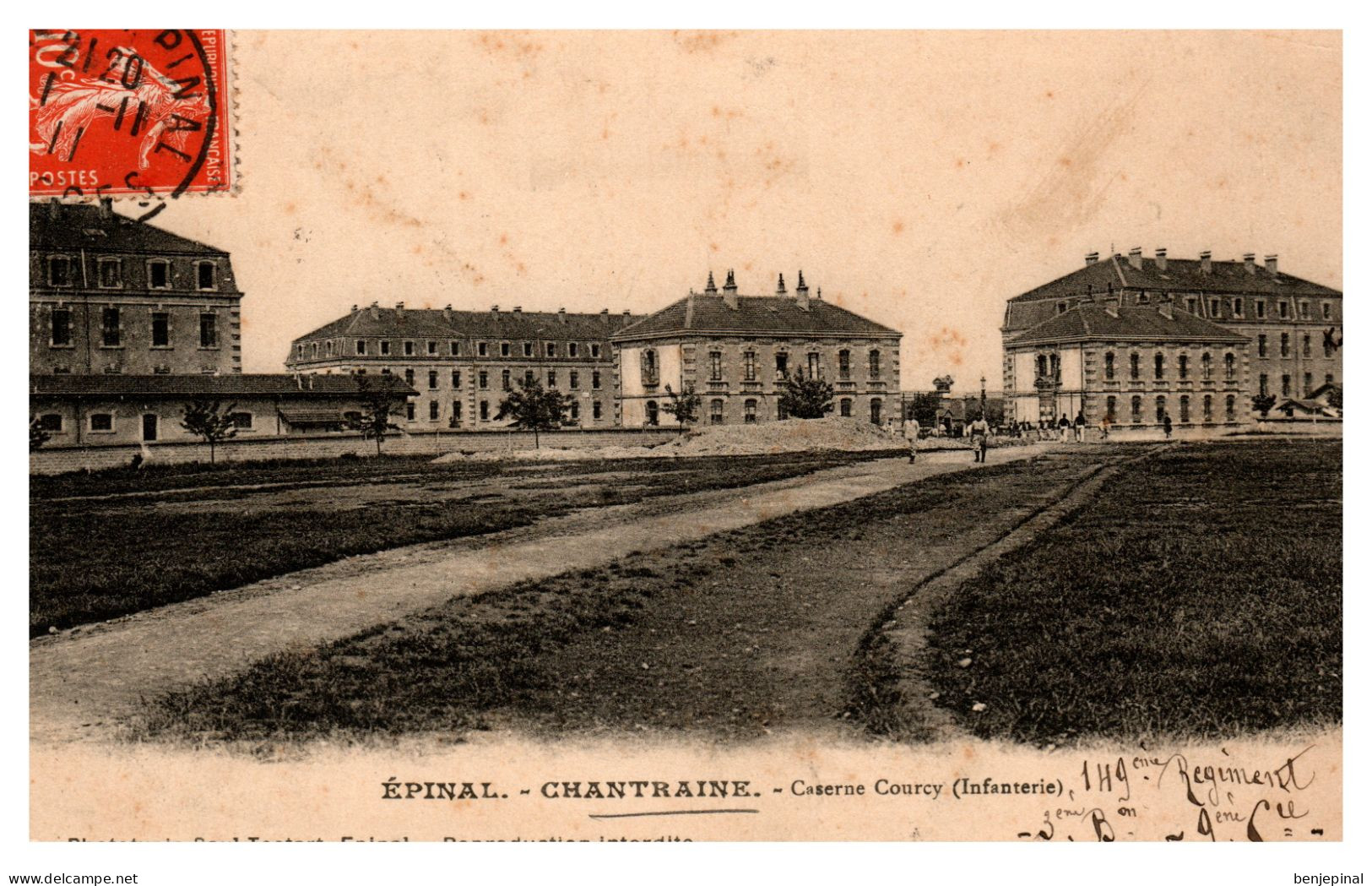 Epinal -  Chantraine - Caserne Courcy (Infanterie) - Epinal