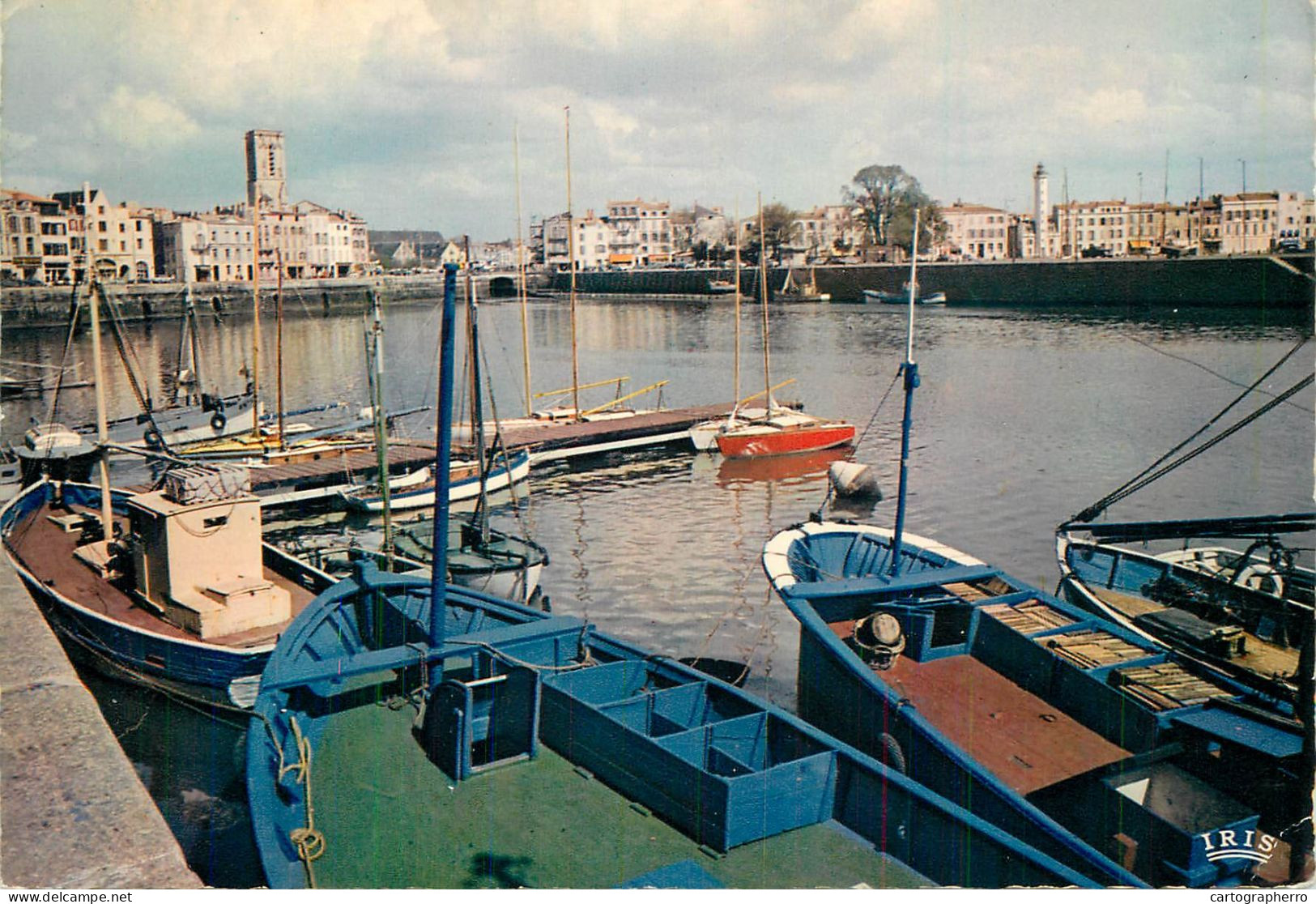 Navigation Sailing Vessels & Boats Themed Postcard La Rochelle Fishing Vessel - Sailing Vessels