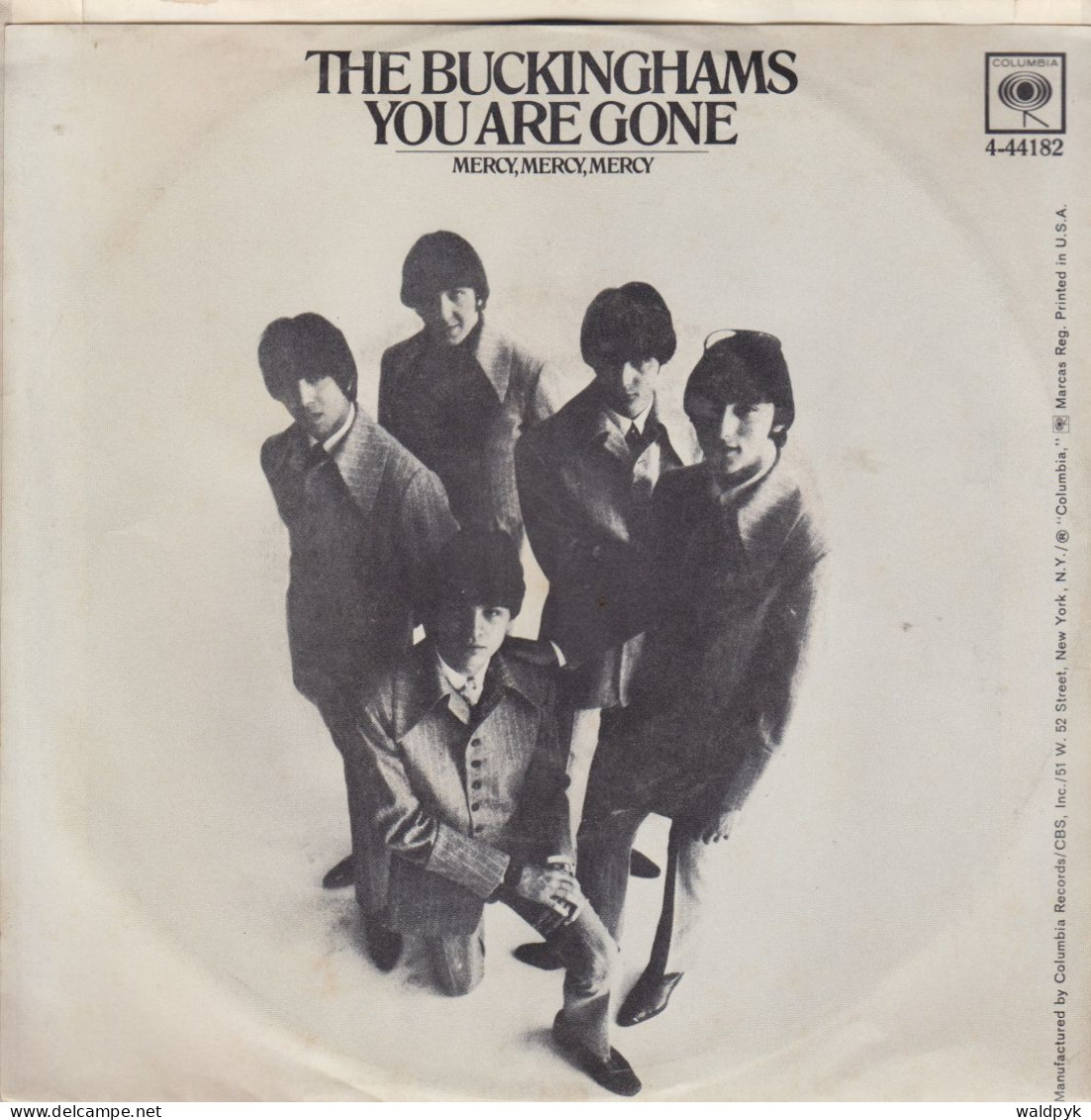 THE BUCKINGHAMS (USA) - Mercy, Mercy, Mercy - Other - English Music