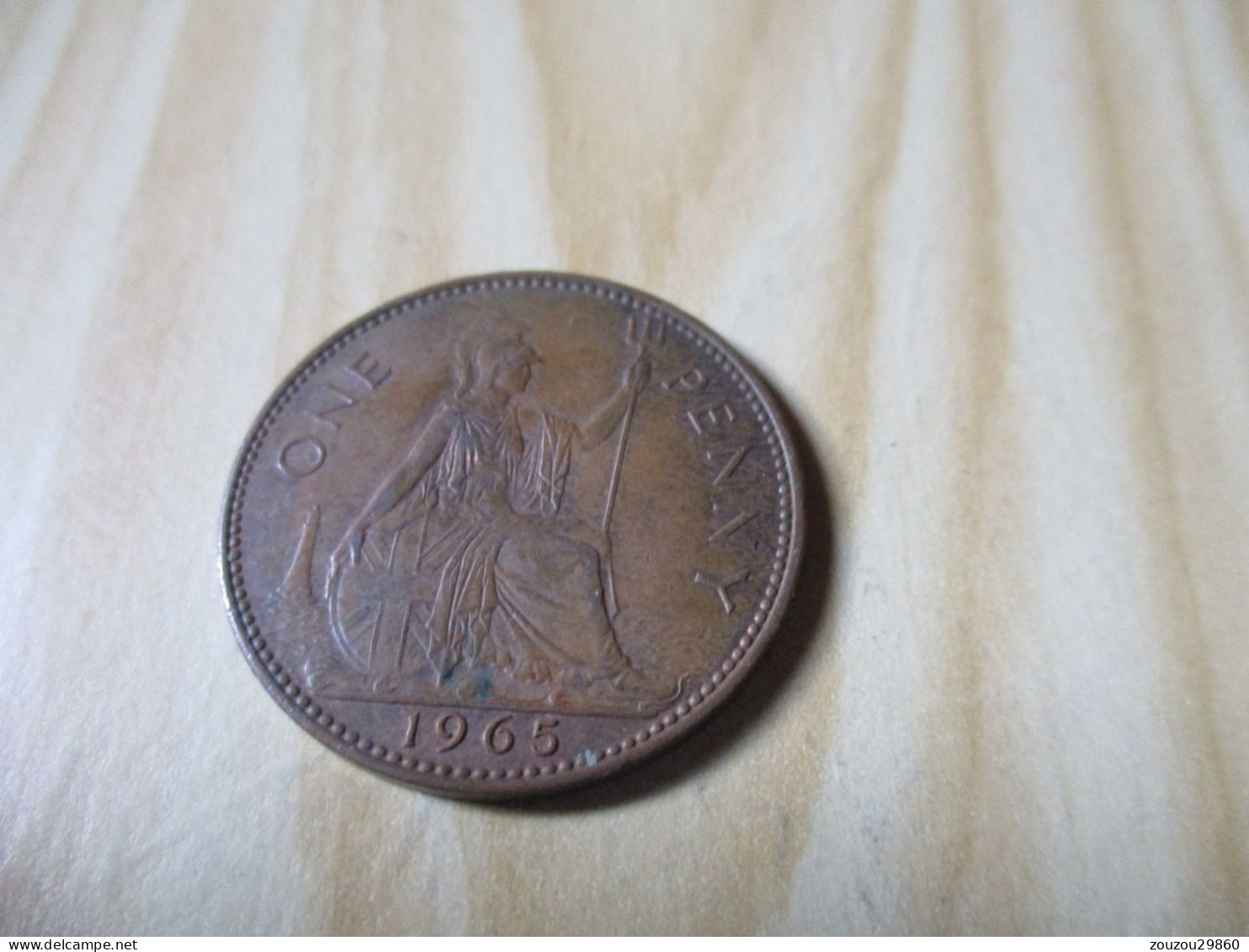 Grande-Bretagne - One Penny Elizabeth II 1965.N°694. - D. 1 Penny