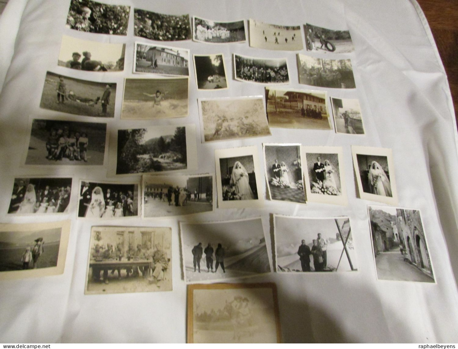 Lot 30 Photographies Anciennes Divers Voir Descriptif B0 /P13 - Autres & Non Classés