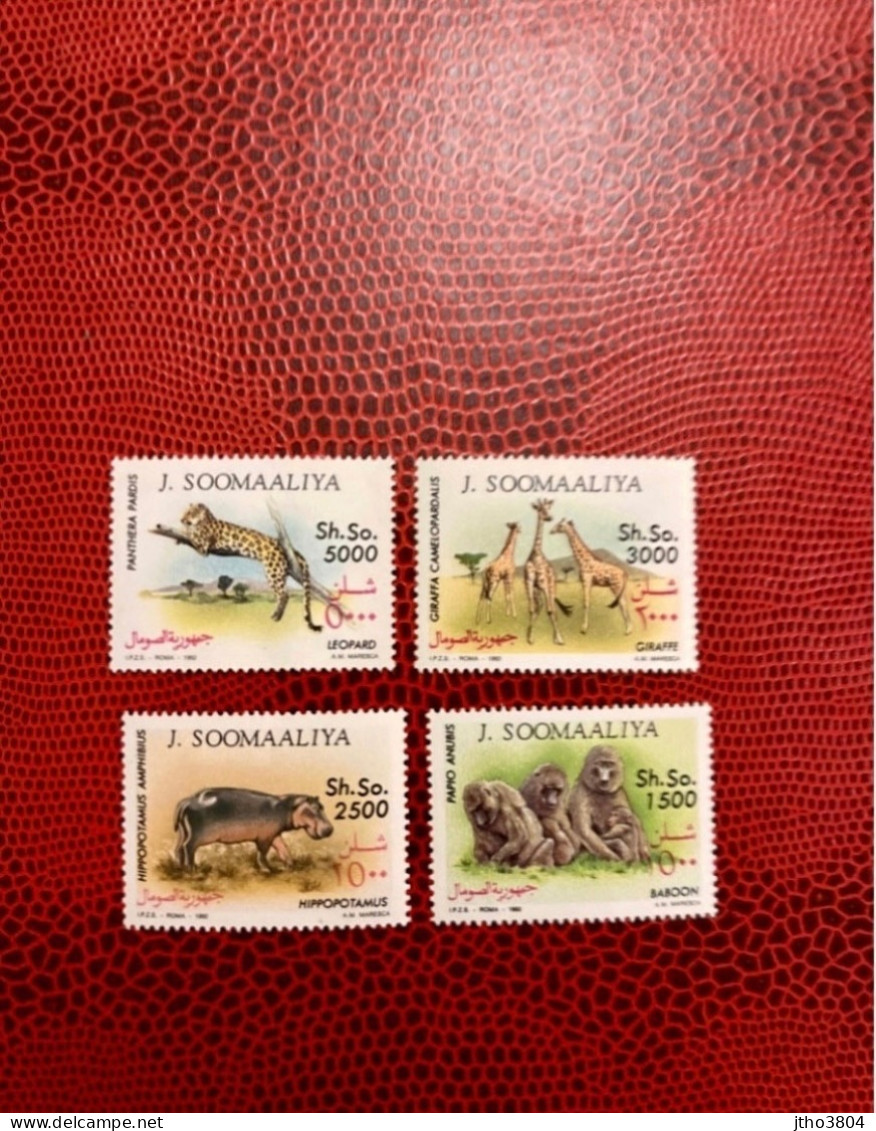 Somalie 1992 4v Neuf MNH ** Mi 440 443 YT Mamíferos Mammals Säugetiere Mammiferi Mammifère Somalia - Other & Unclassified