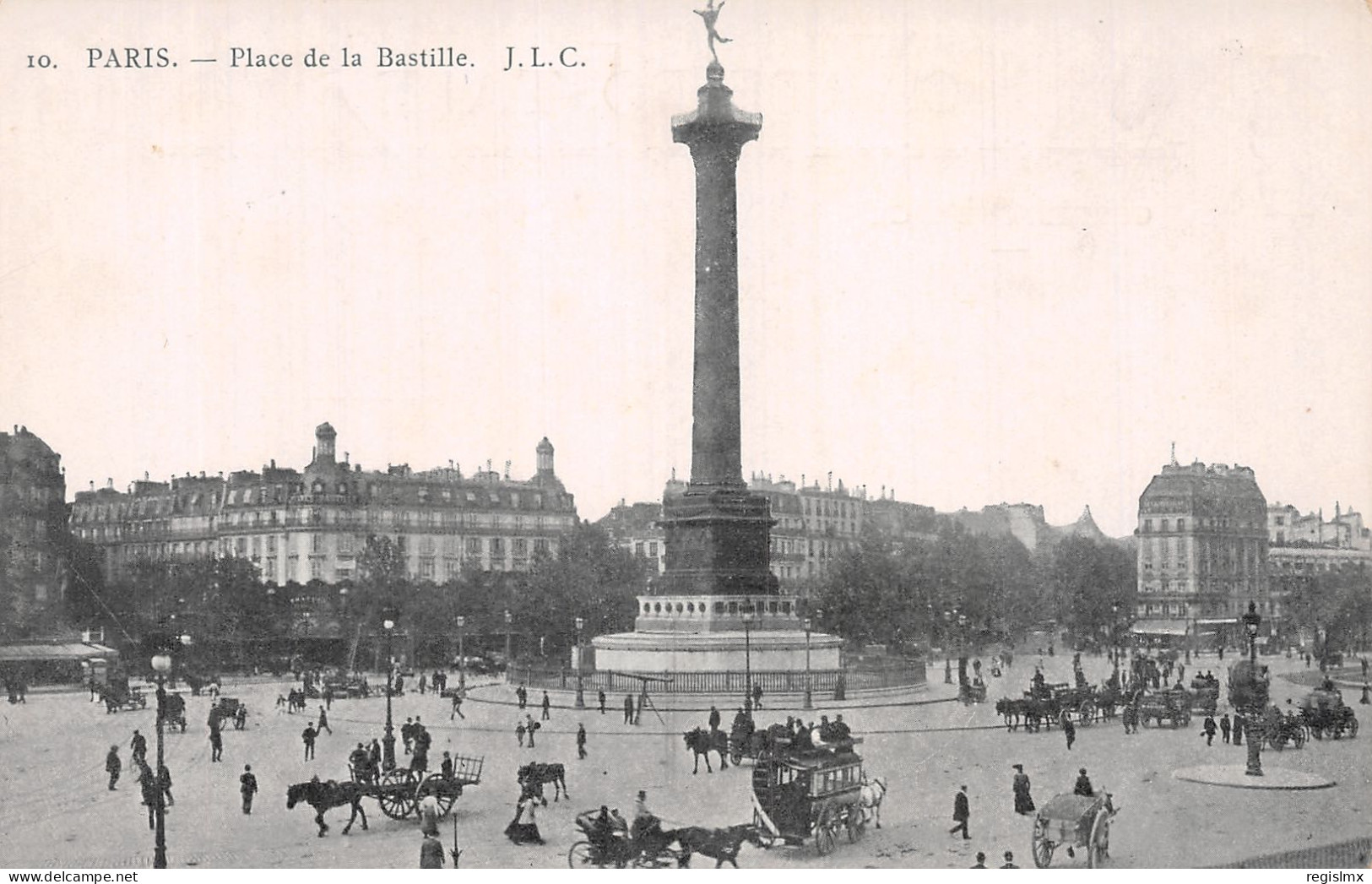 75-PARIS PLACE DE LA BASTILLE-N°T1047-B/0279 - Plätze