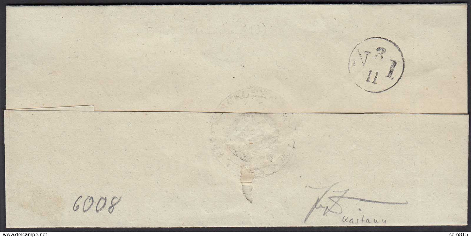 PELKUM Sehr Seltener K2 Stempel Ca. Um 1840 Nach Hamm Signiert Kastaun - Other & Unclassified