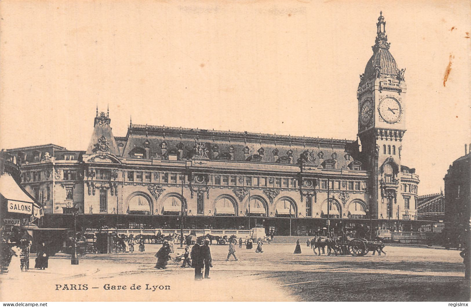 75-PARIS GARE DE LYON-N°T1047-A/0147 - Metro, Stations