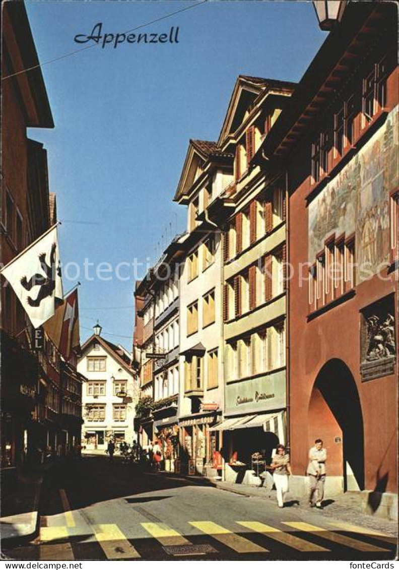 12006374 Appenzell IR Hauptgasse Rathaus Appenzell - Autres & Non Classés