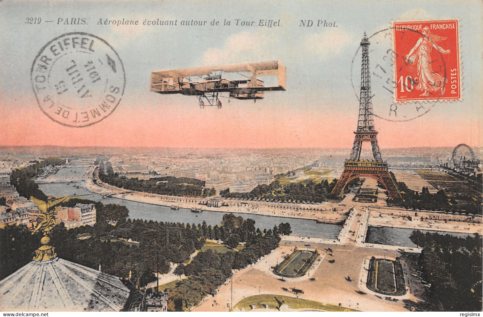 75-PARIS LA TOUR EIFFEL-N°T1047-H/0089 - Tour Eiffel