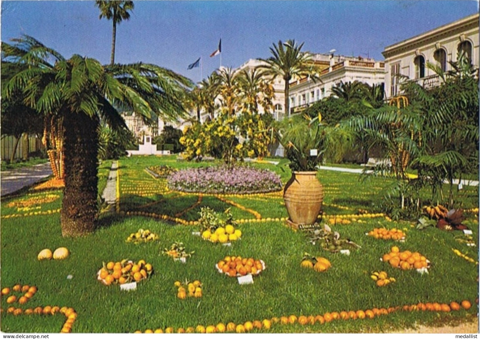 CPM..06..MENTON..LE JARDIN BIOVES.. - Menton