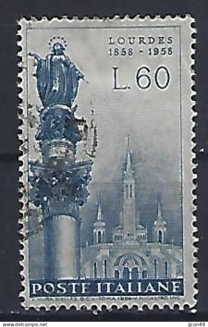 Italy 1958  100 Jahrestag Marienerscheinung In Lourdes  (o) Mi.1006 - 1946-60: Usati