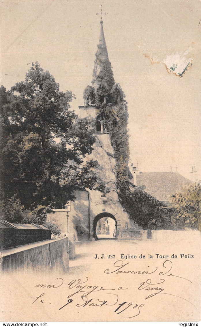 ET-SUISSE EGLISE DE LA TOUR DE PEILZ-N°T1048-C/0089 - La Tour-de-Peilz