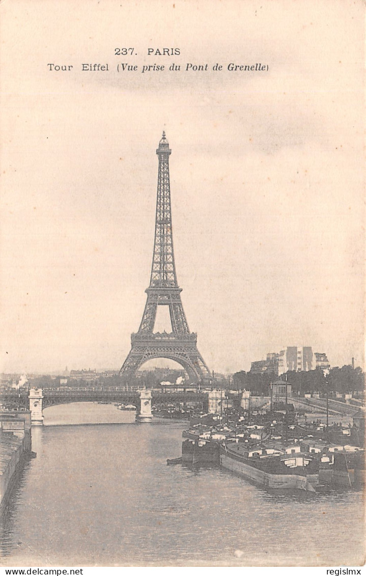 75-PARIS LA TOUR EIFFEL-N°T1048-C/0025 - Eiffelturm