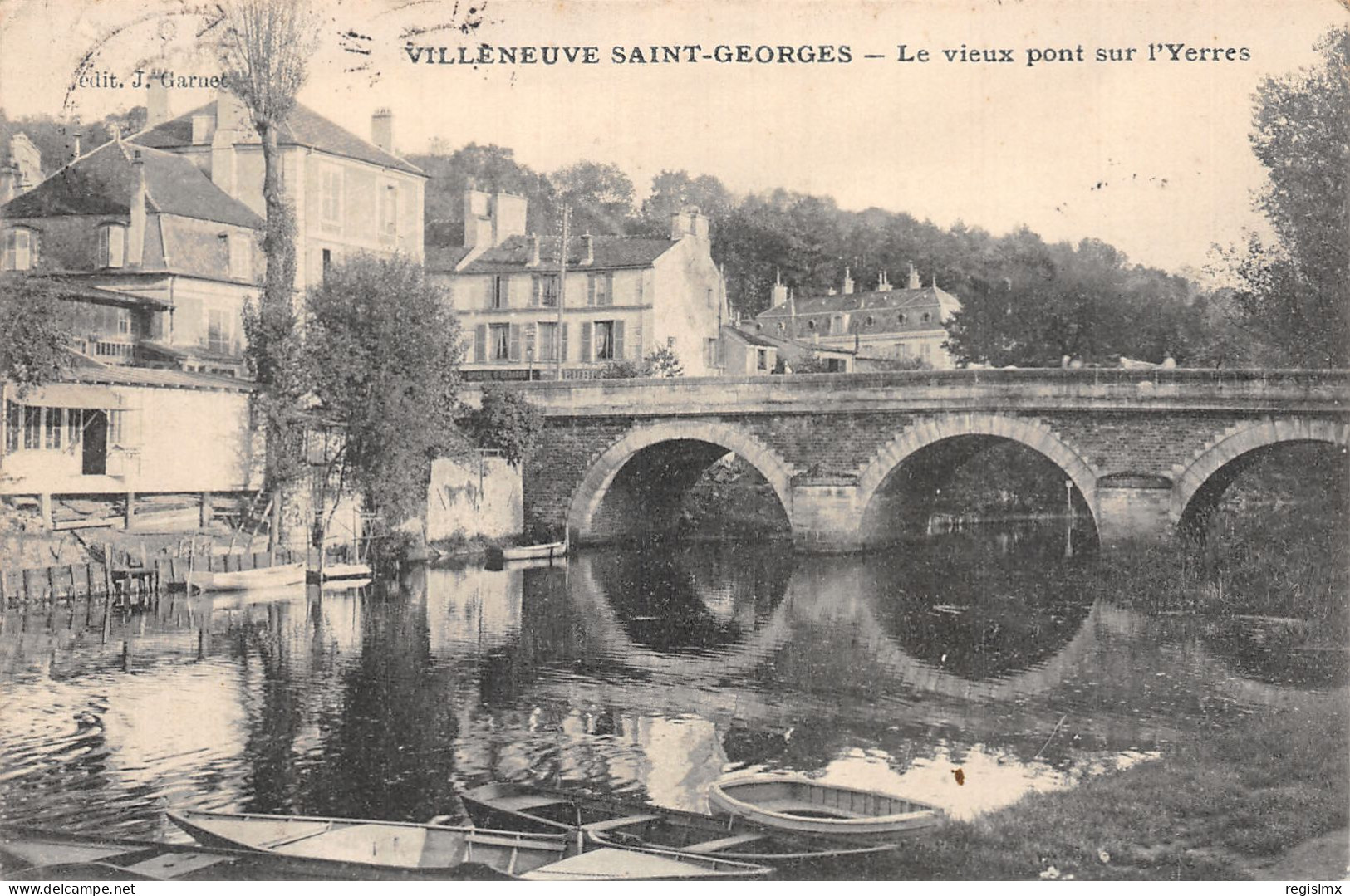 94-VILLENEUVE SAINT GEORGES-N°T1048-A/0015 - Villeneuve Saint Georges
