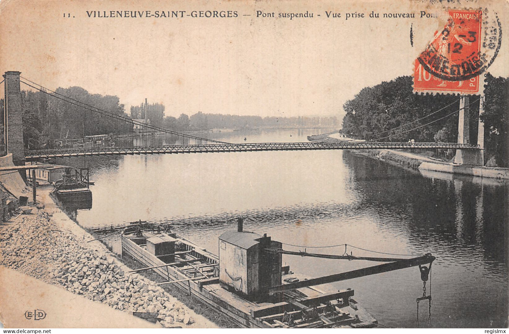 94-VILLENEUVE SAINT GEORGES-N°T1048-A/0001 - Villeneuve Saint Georges