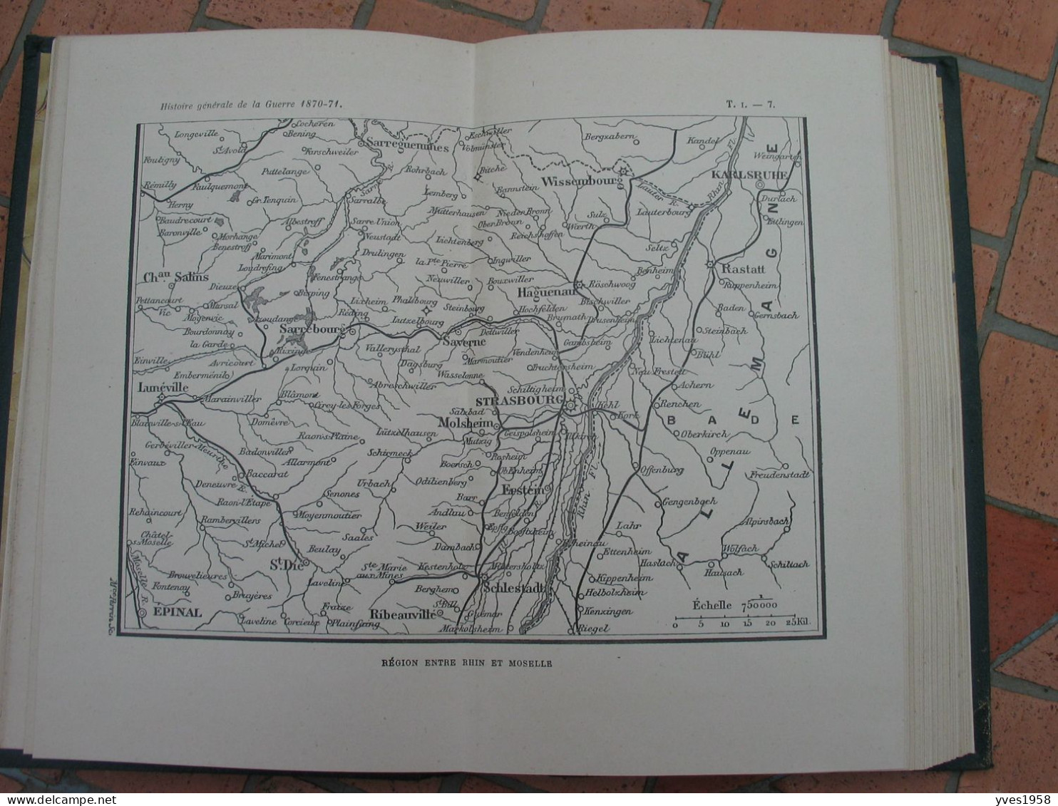 Histoire générale de la guerre Franco-Allemande 1870-71 en 6 volumes + Atlas