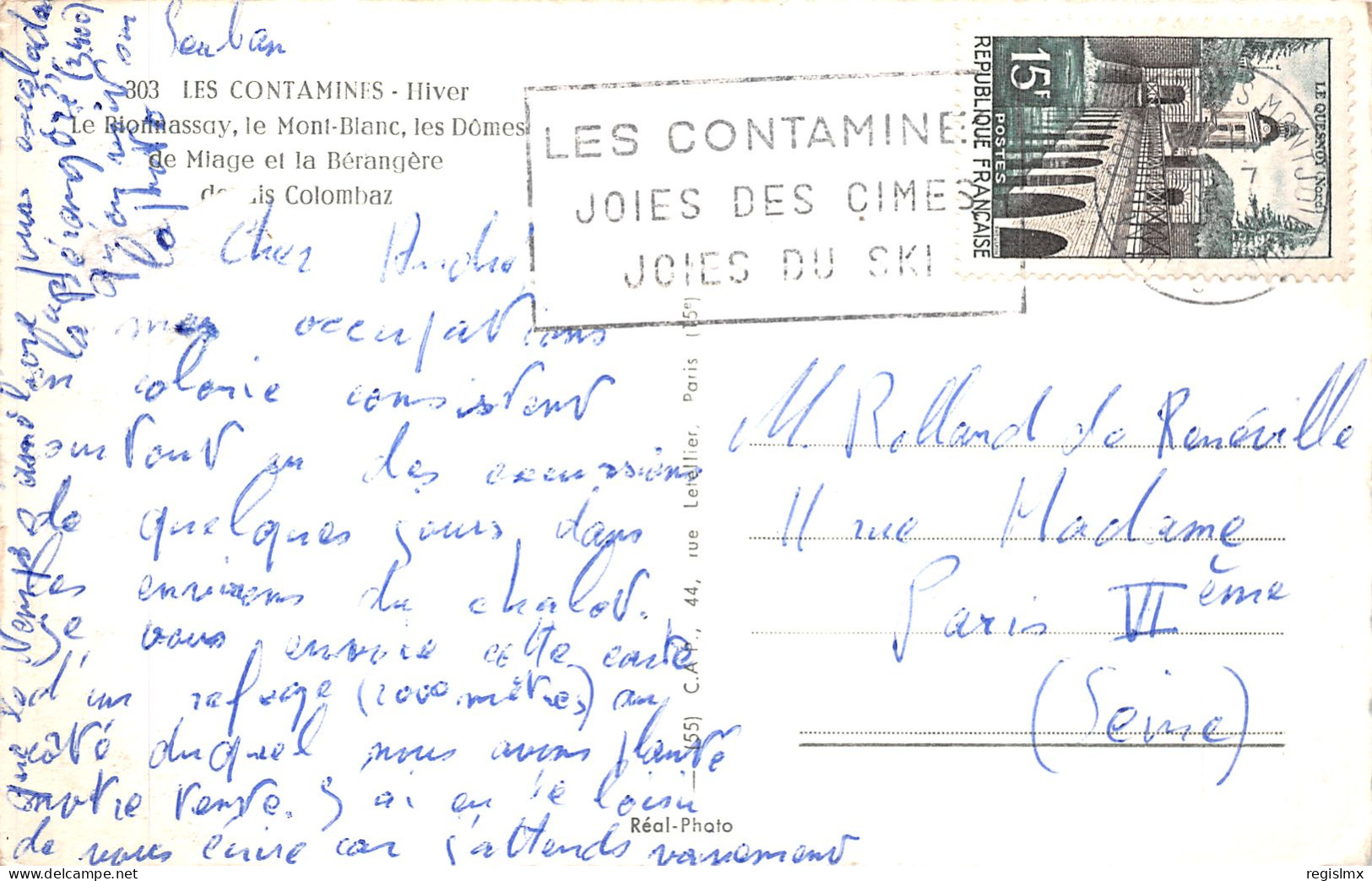 74-LES CONTAMINES-N°T1048-F/0365 - Les Contamines-Montjoie