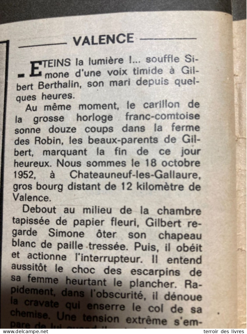 Détective 1972 1364 FORBACH CHATEAUNEUF DE GALAURE BELIN BELIET SALVAN SAINT MICHEL SUR ORGE - Sonstige & Ohne Zuordnung