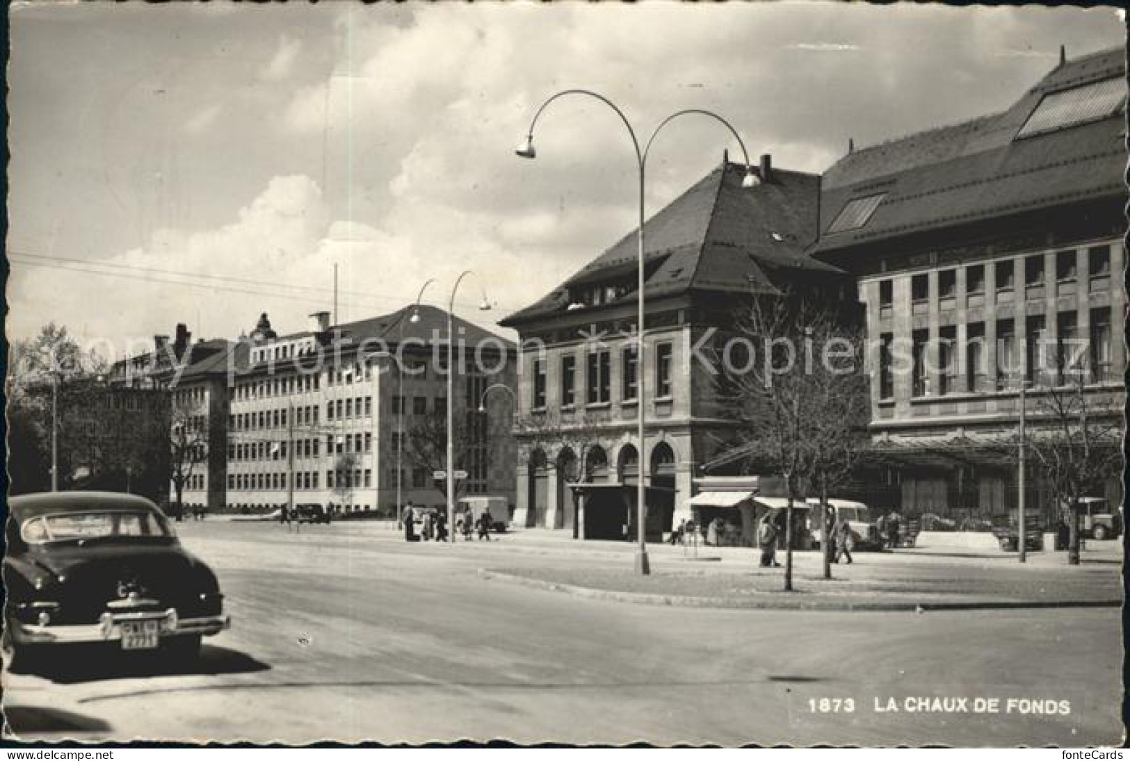 12005918 La Chaux-de-Fonds Une Rue La Chaux-de-Fonds - Autres & Non Classés