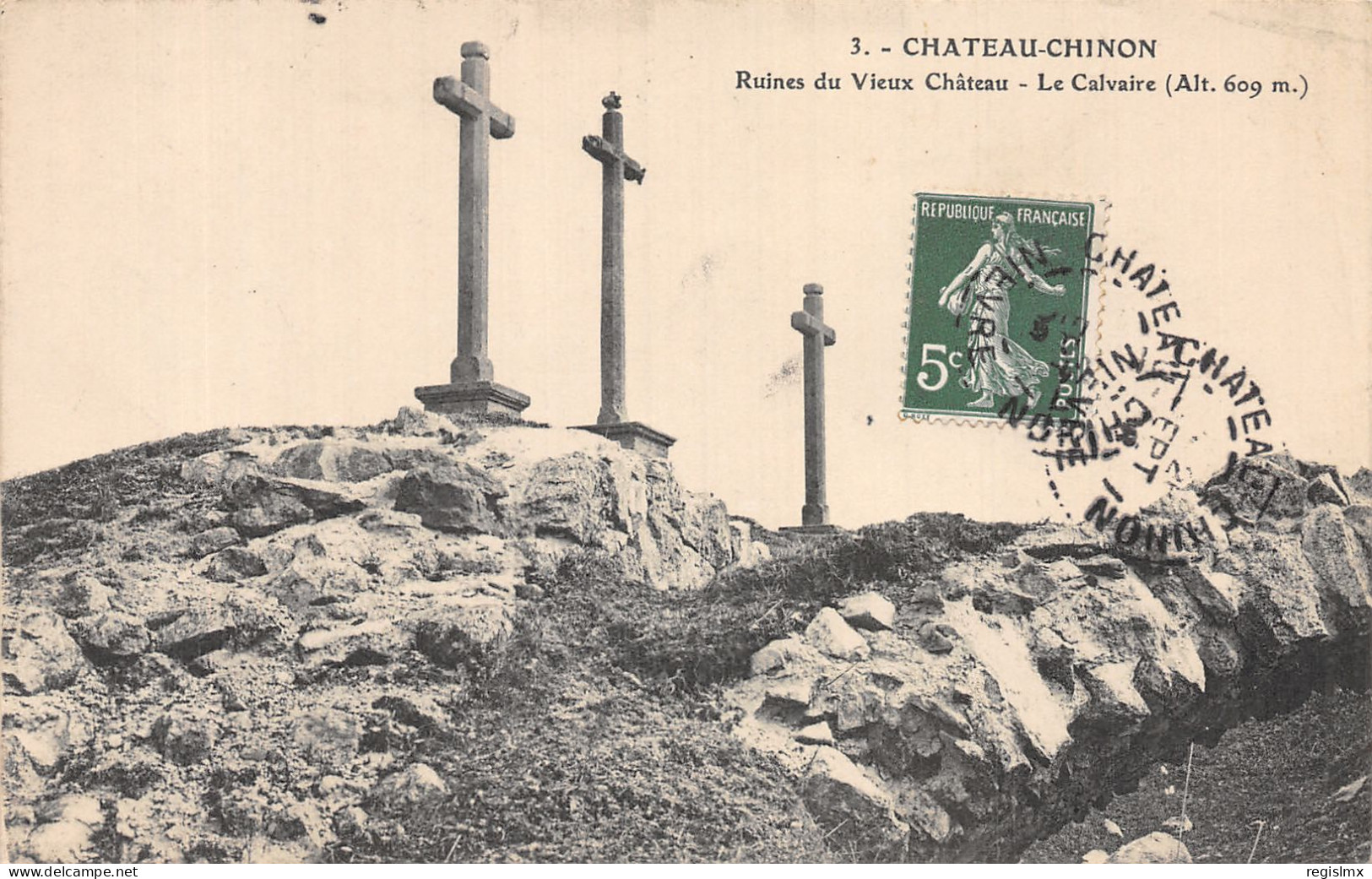 58-CHATEAU CHINON-N°T1049-F/0281 - Chateau Chinon