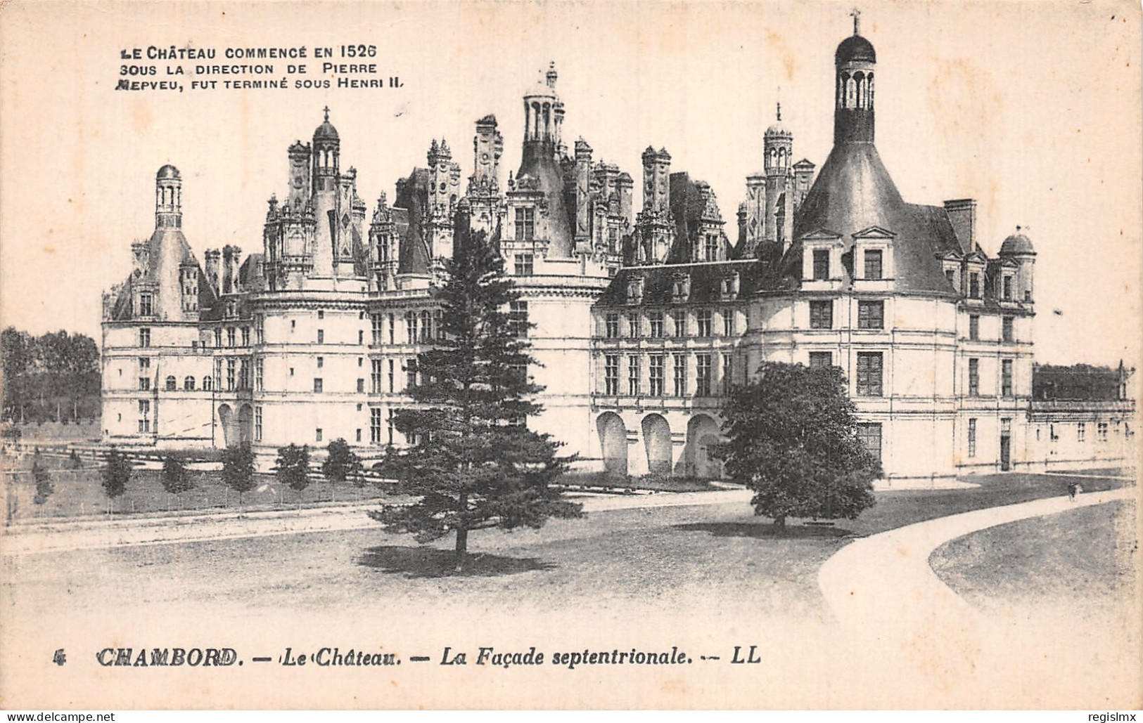 41-CHAMBORD LE CHATEAU-N°T1050-B/0251 - Chambord