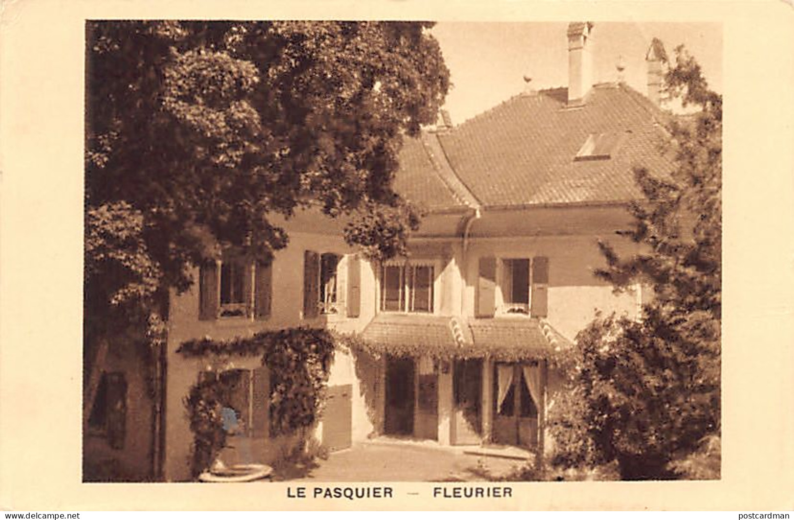 Suisse - Fleurier (NE) Le Pasquier - Villa - Ed. Braun & Cie - Fleurier