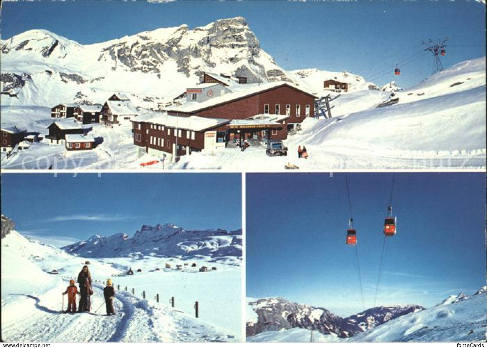 12005744 Melchsee-Frutt Bergstation Gondelbahn Stoeckalp Melchsee Frutt Titliske - Autres & Non Classés