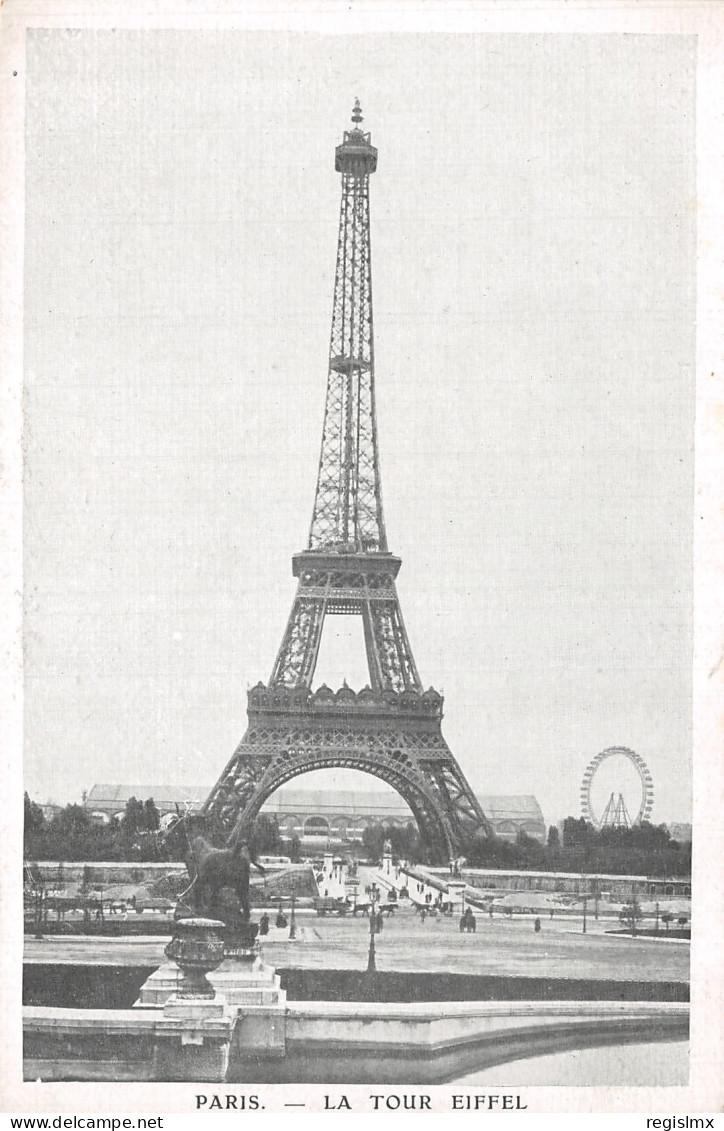 75-PARIS LA TOUR EIFFEL-N°T1051-E/0161 - Eiffelturm
