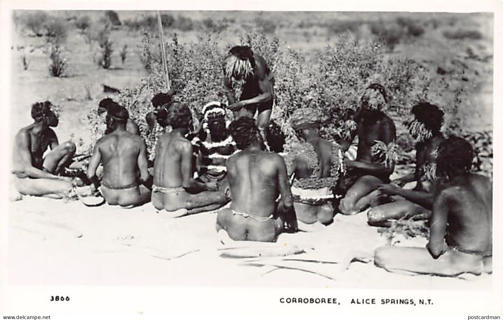 Australia - ALICE SPRINGS (NT) Corroboree Aboriginals - REAL PHOTO - Publ. C. A. Pitt Ltd. - Aborigines