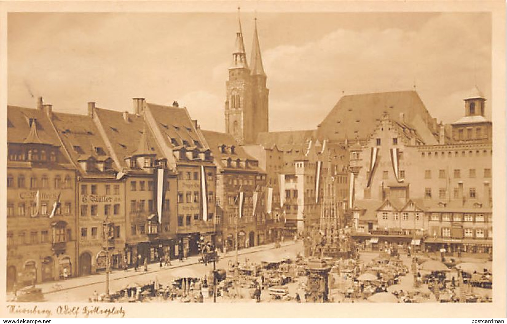 Deutschland - NÜRNBERG - Adolf H. Platz - FOTOKARTE - Nürnberg