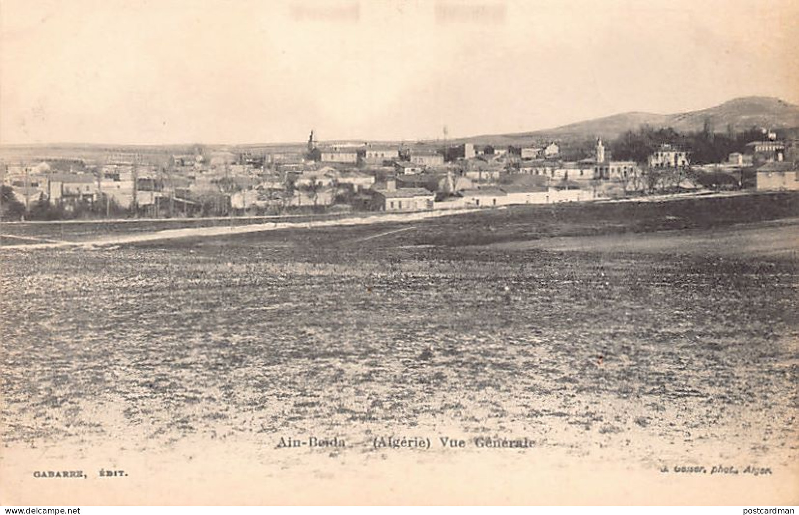 Algérie - AÏN BEÏDA - Vue Générale - Ed. Gabarre - J. Geiser - Autres & Non Classés