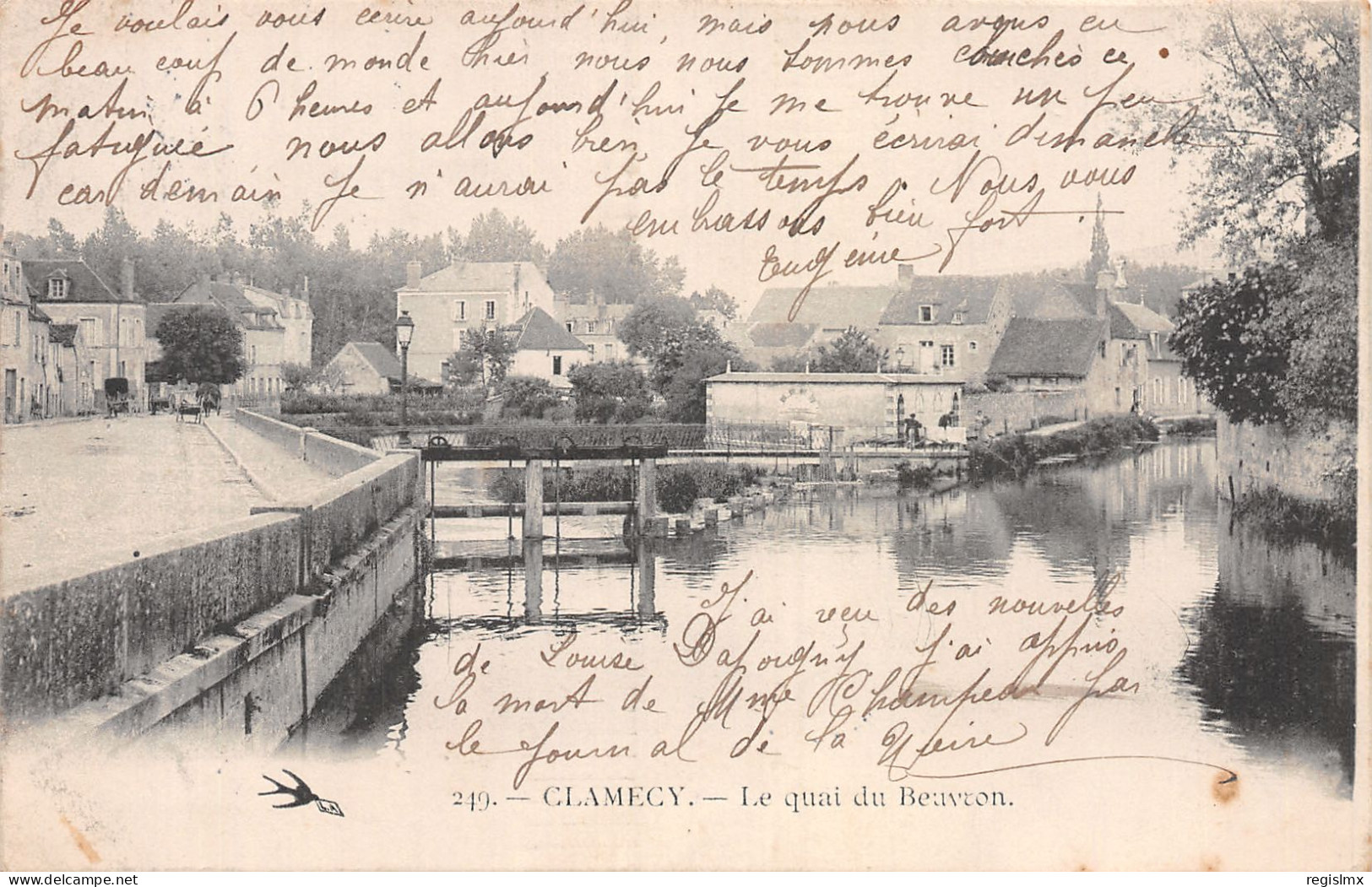 58-CLAMECY-N°T1052-A/0187 - Clamecy