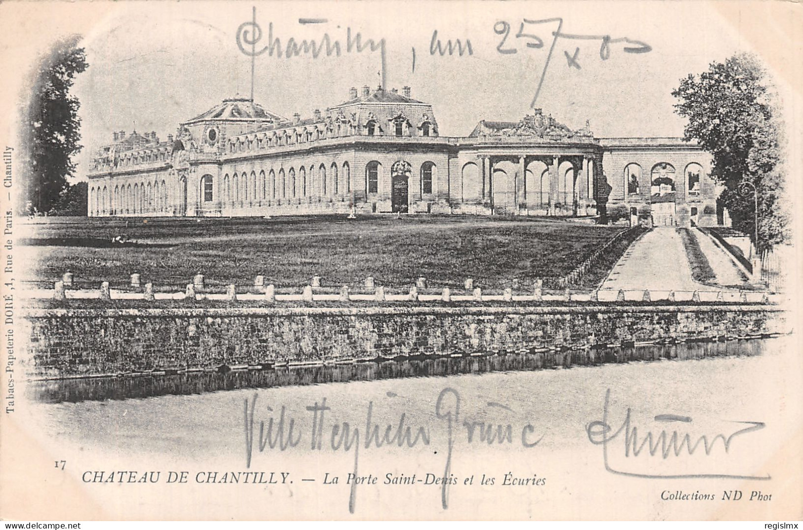 60-CHATEAU DE CHANTILLY-N°T1051-H/0261 - Chantilly