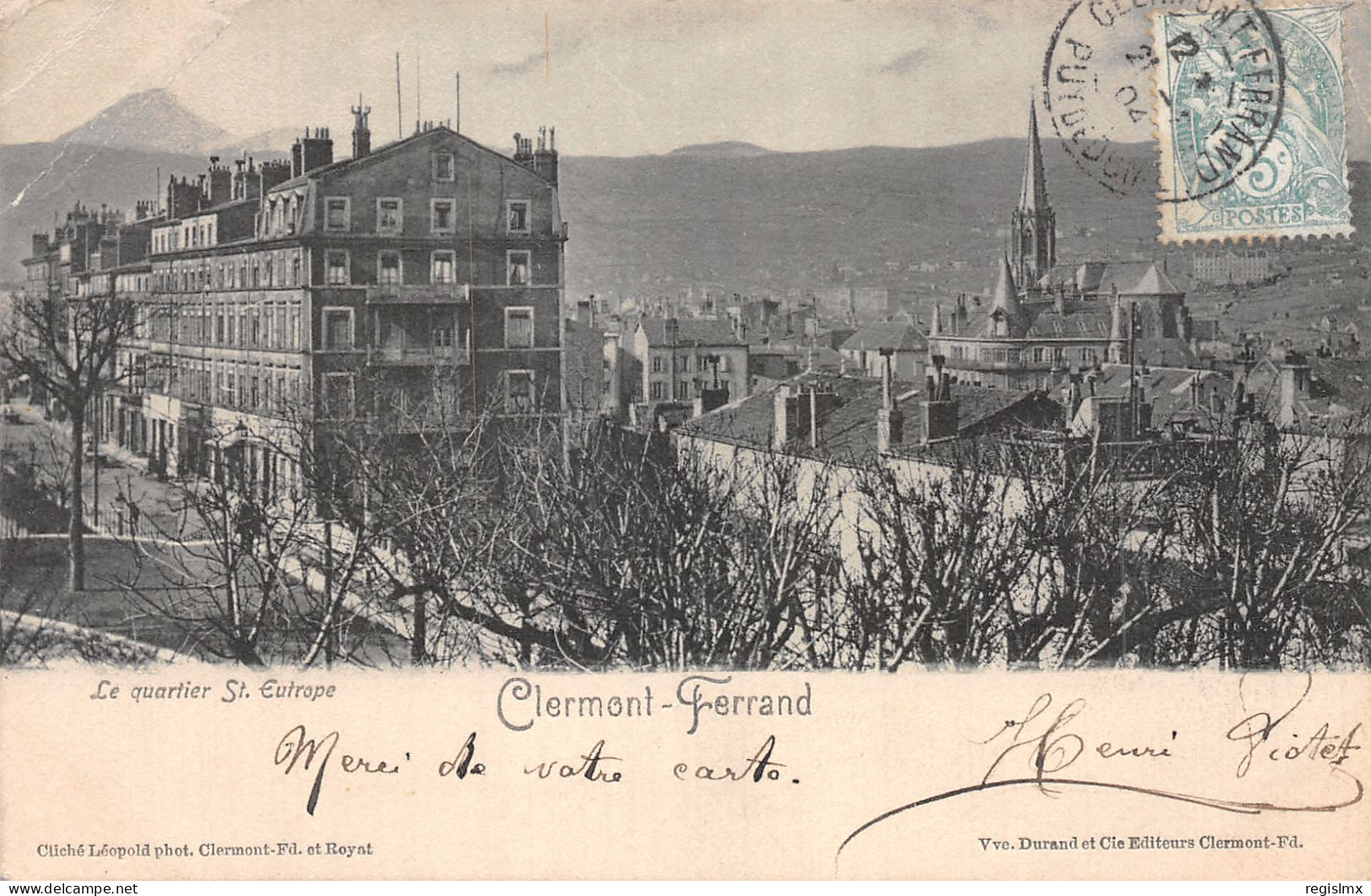 63-CLERMONT FERRAND-N°T1051-H/0229 - Clermont Ferrand