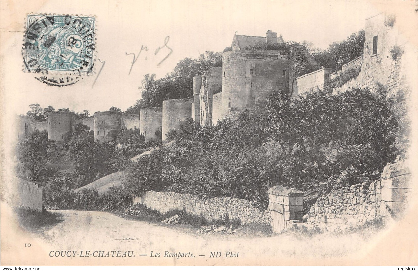 02-COUCY LE CHATEAU-N°T1052-E/0061 - Sonstige & Ohne Zuordnung